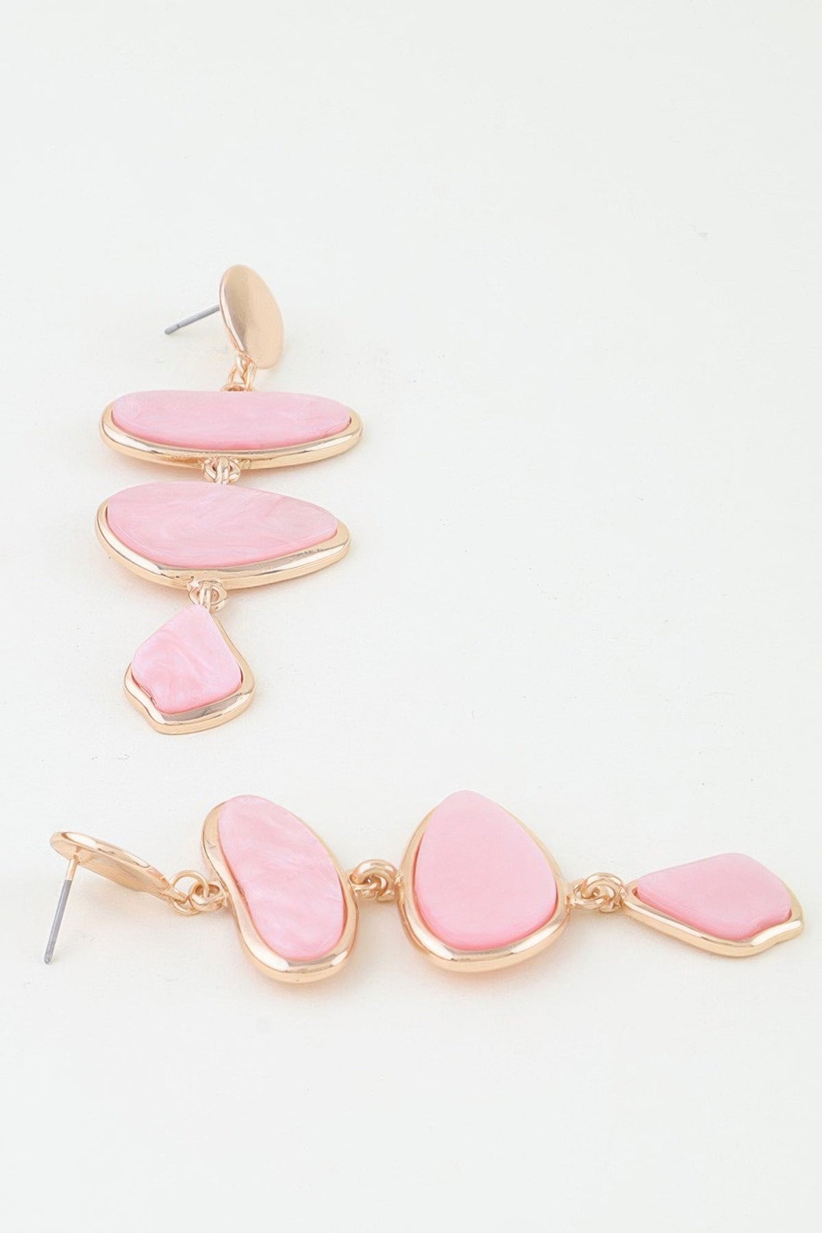 Women's Earrings Drops Organic BYMANYC ® New York TRIBECA MARBLE - New Collection