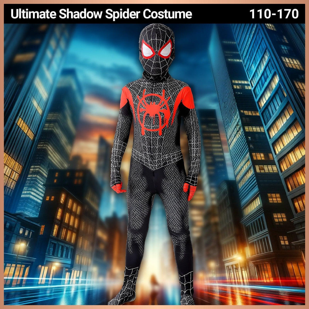 Spider Man Jumpsuit Set Miles Clothes Expedition Adult Kids Halloween Costume Gwen AU