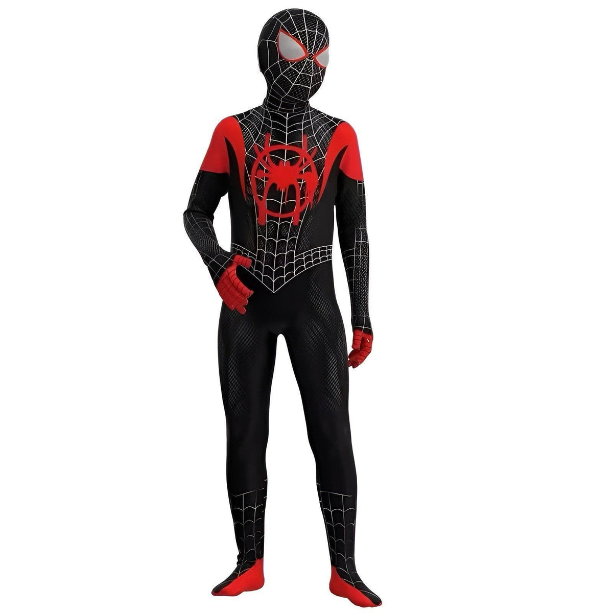 Spider Man Jumpsuit Set Miles Clothes Expedition Adult Kids Halloween Costume Gwen AU