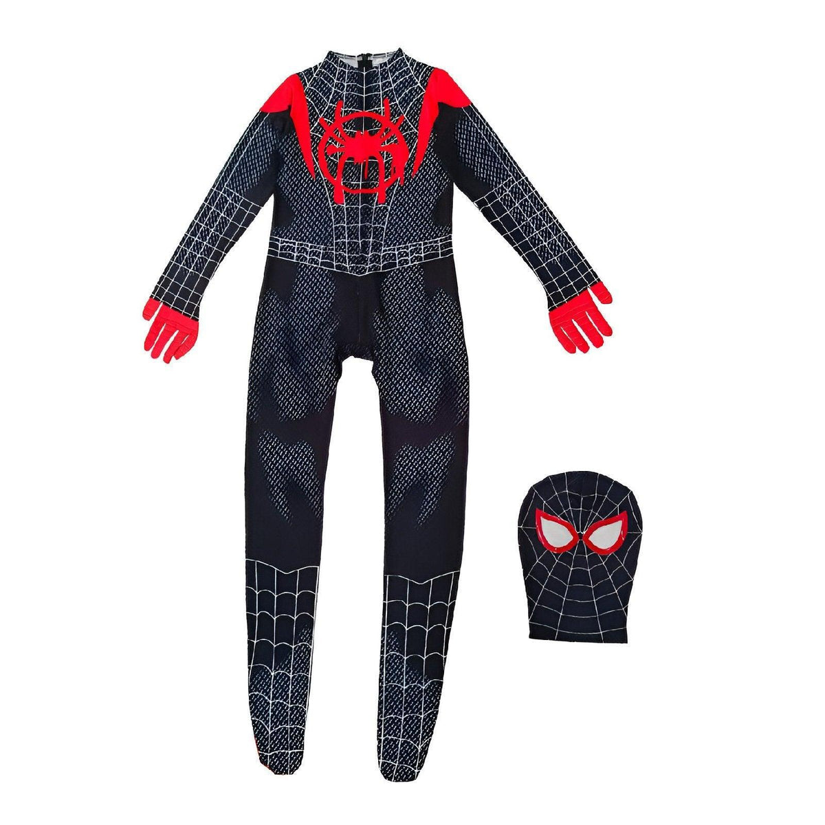 Spider Man Jumpsuit Set Miles Clothes Expedition Adult Kids Halloween Costume Gwen AU