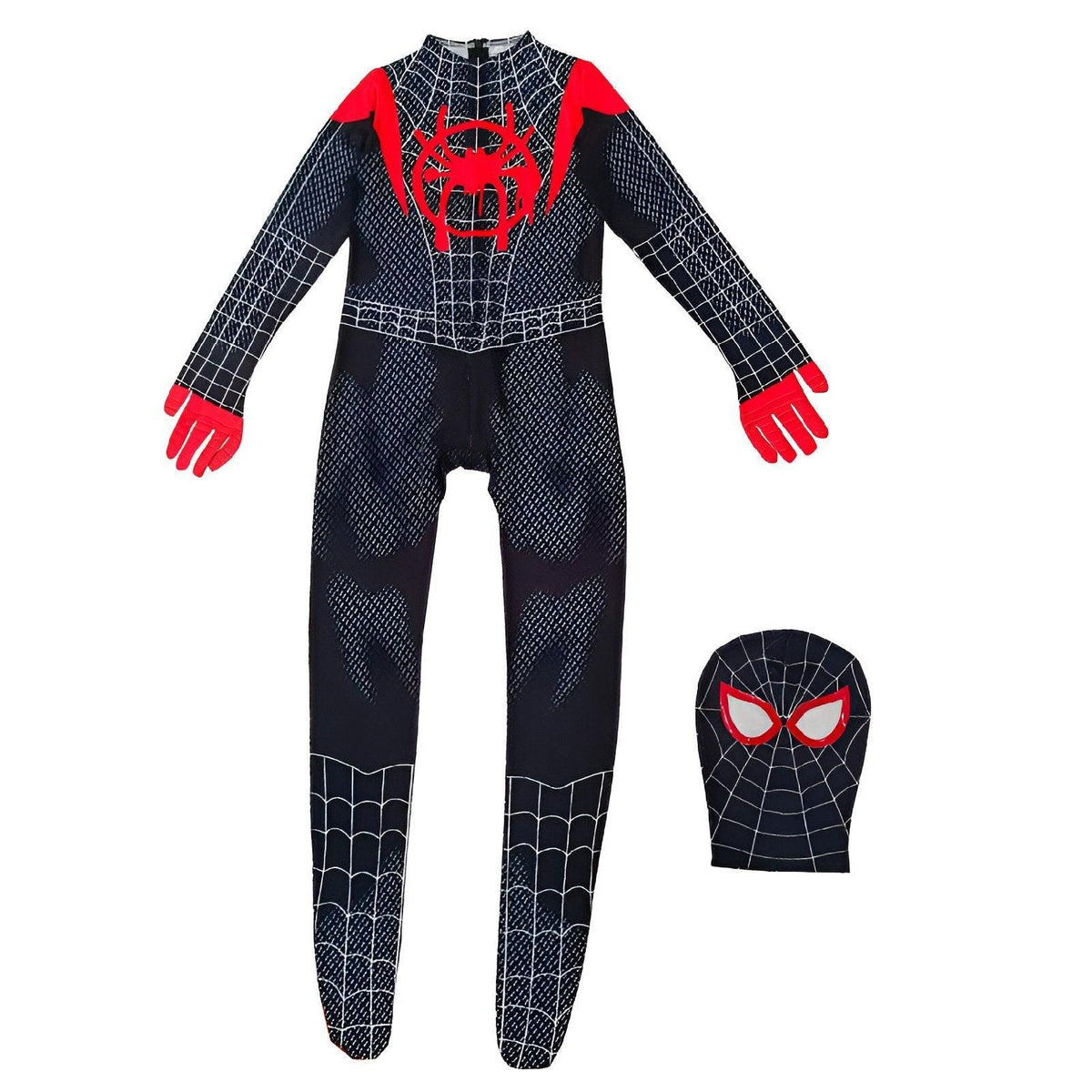 Spider Man Jumpsuit Set Miles Clothes Expedition Adult Kids Halloween Costume Gwen AU