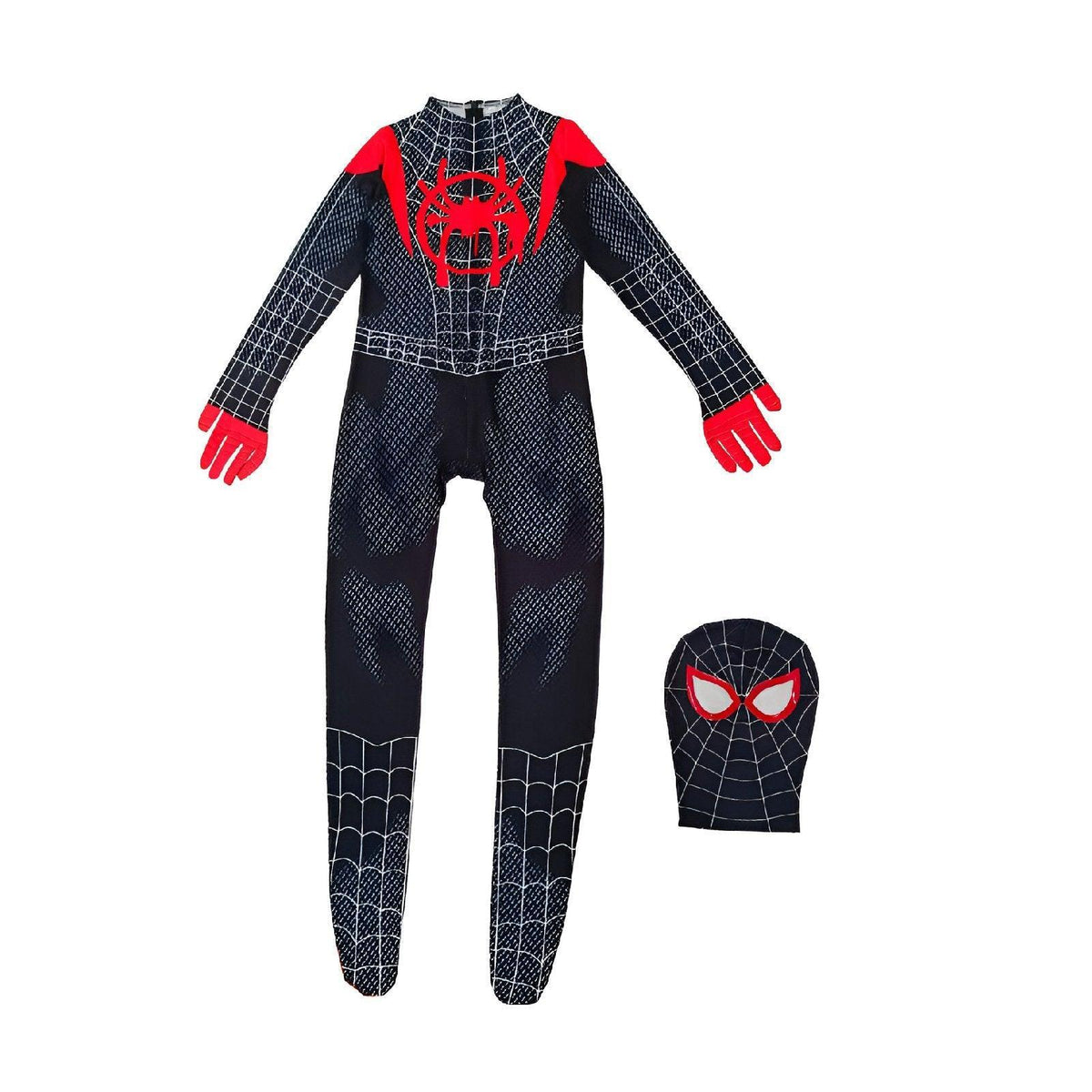 Spider Man Jumpsuit Set Miles Clothes Expedition Adult Kids Halloween Costume Gwen AU